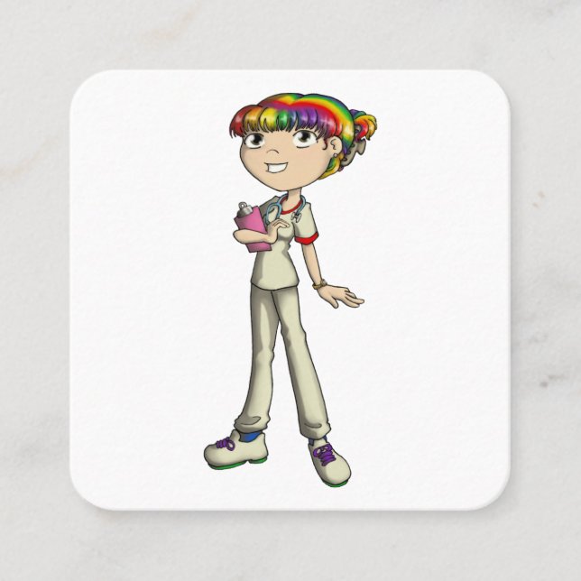 Vård Tidsbeställning Kort (Framsida)