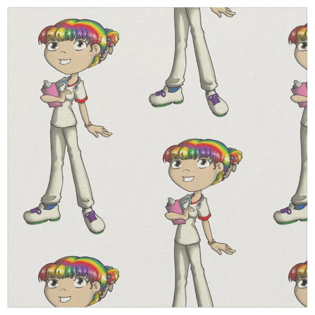 Vård Tyg (Närbild)