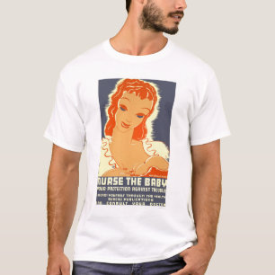 Vårda babyen 1938 WPA T Shirt
