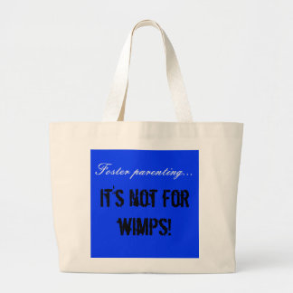 Vårda barnuppfostran…, det är inte för wimps! jumbo tygkasse