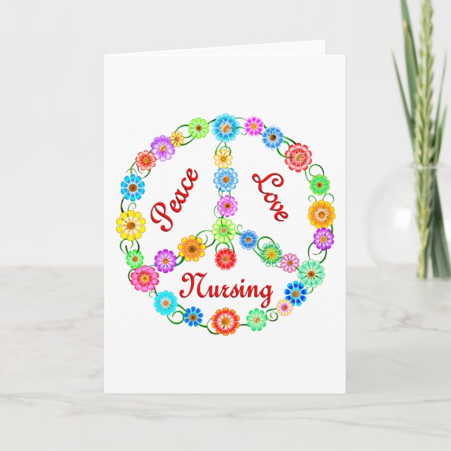 VÅRDA FÖR FREDKÄRLEK KORT (Framsida)