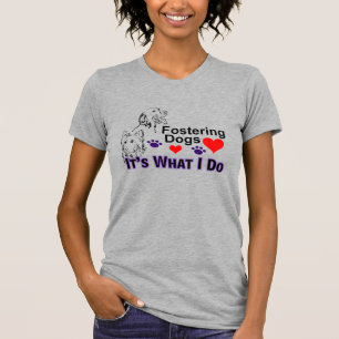 Vårda hundar är det vad jag gör kvinna t shirt