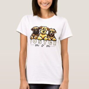 Vårda hundmamman t-shirt