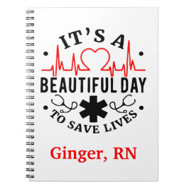 Vårda journalen är det en härlig dag som sparar anteckningsbok