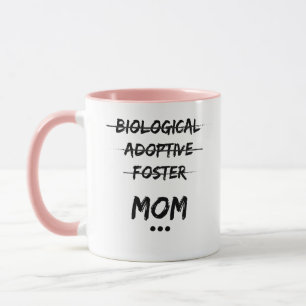 Vårda… mamman, biologiskt adoptiv- mugg