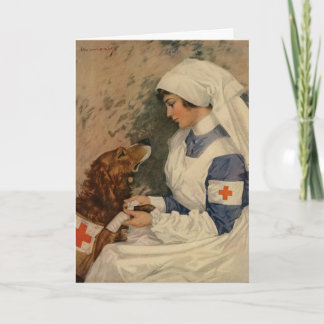 Vårda med guld- personlig för Retriever 1917 Kort
