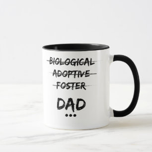 Vårda… pappan, biologiskt adoptiv- mugg