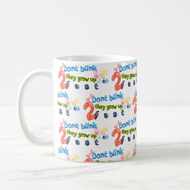 vårda varje ögonblick av barndomen som det kallas  kaffemugg (Vänster)