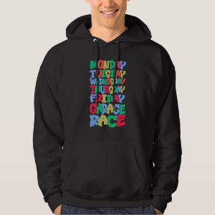 Vardagar Arbetar Måndag Onsdag Fredag Lördag Rac Hoodie