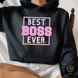 Vardaglig Casual Hoodie – Bästa Chef Någonsin T Shirt