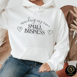 Vardaglig Casual Hoodie – Sköter Min Affär T Shirt