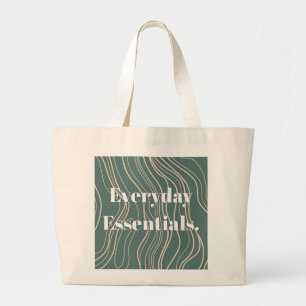 'Vardaglig Essentials' Modern Minimalist Jumbo Tygkasse