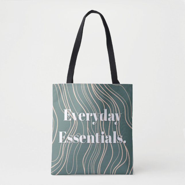 'Vardaglig Essentials' Modern Minimalist Tygkasse (Framsida)
