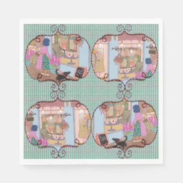 Vardags- och festservett pappersservett