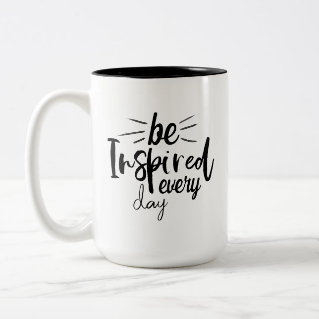 Vardagsinspirerande Citat Kaffemugg (Vänster)