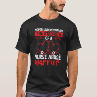 Vårdande Våld Sjuksköterska Misshandel Överlevande T Shirt
