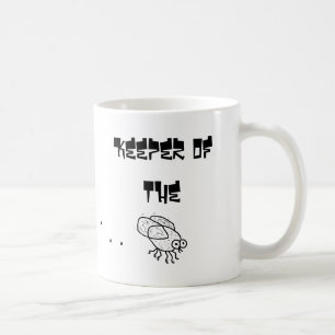Vårdare av den klipska muggen kaffemugg