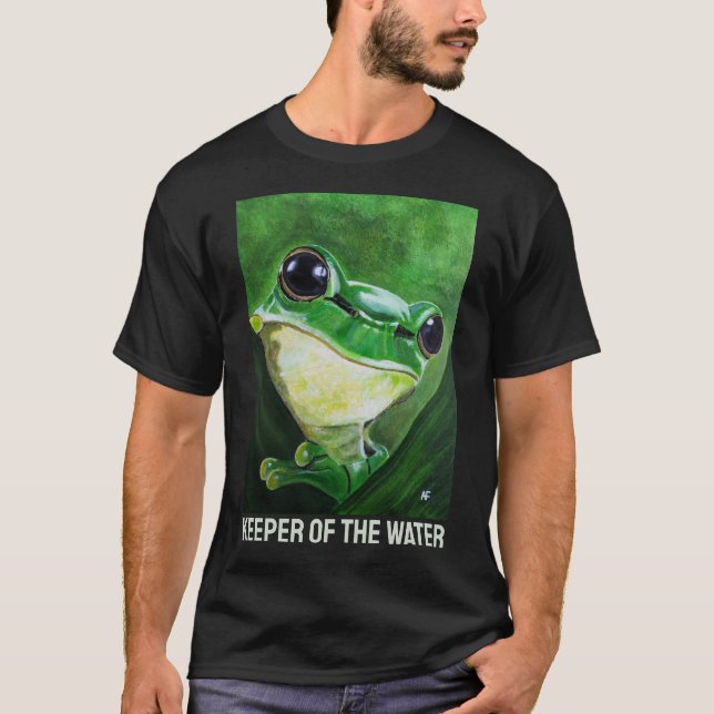 Vårdare av vatten Målning av Alfred Fox T Shirt (Framsida)