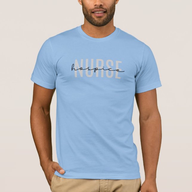 Vårdbiträde på hospice t shirt (Framsida)