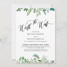 Värde att vänta på Greenery Reception