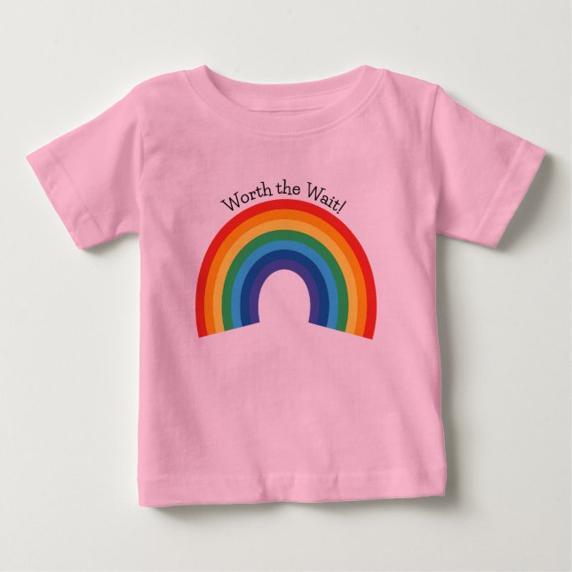 Värde att vänta! t shirt (Framsida)