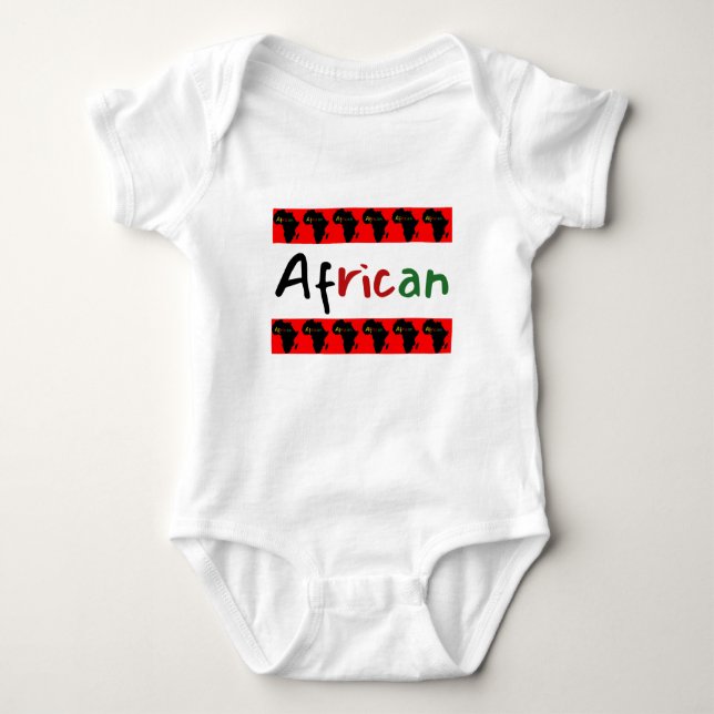 Värdefull afrikan t shirt (Framsida)