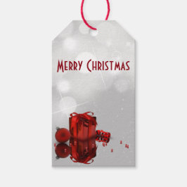 Värdefull julpresent Yrkesmässig Presentetikett