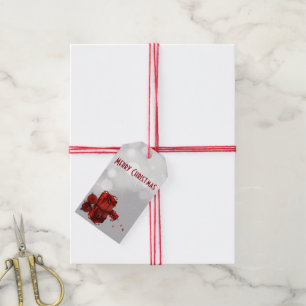 Värdefull julpresent Yrkesmässig Presentetikett