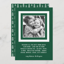 Värdefulla gåvor | 5x7 Grön | Foto