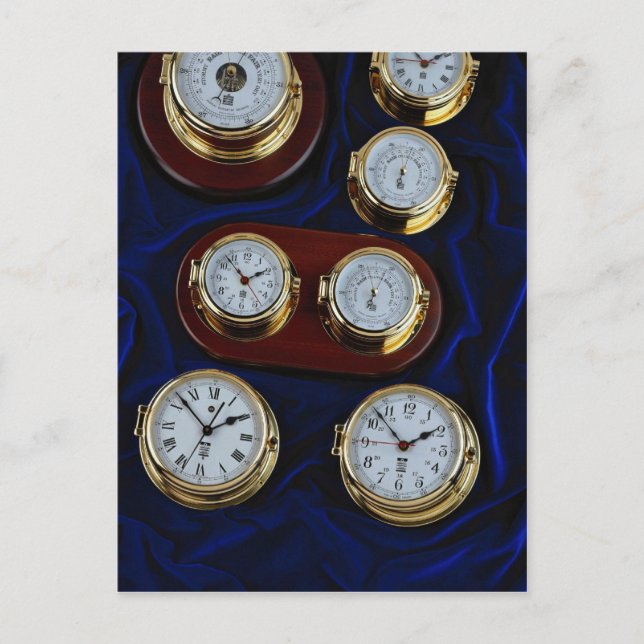 Värdefulla sjöur och barometrar vykort (Framsida)