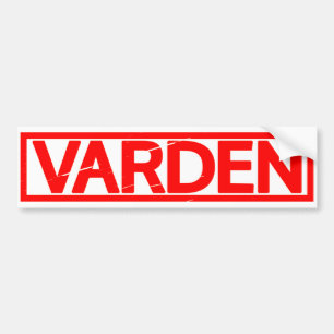 Varden Frimärke Bildekal