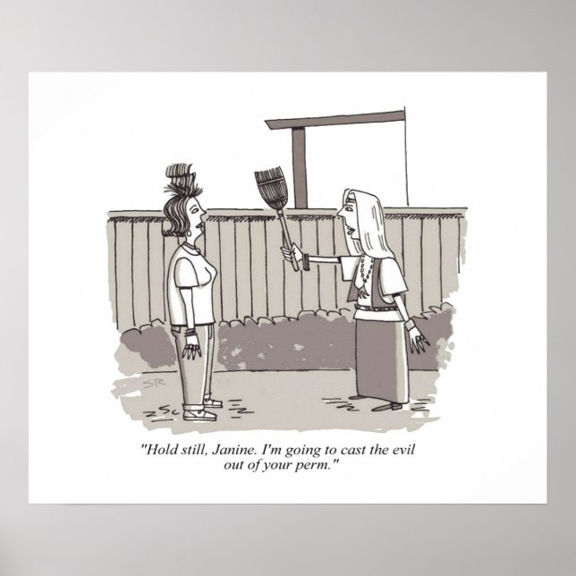 Värdeprojektionsyta för ondskefullt perm poster (Framsidan)