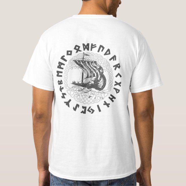 VÄRDERA DEN VIKING SKJORTAN TEE (Baksida)