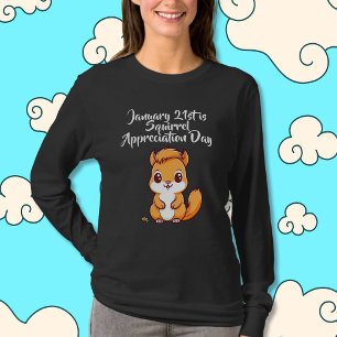 Värdering av ekorrar Dag 21 januari T Shirt