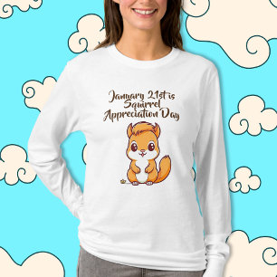 Värdering av ekorrar Dag 21 januari T Shirt