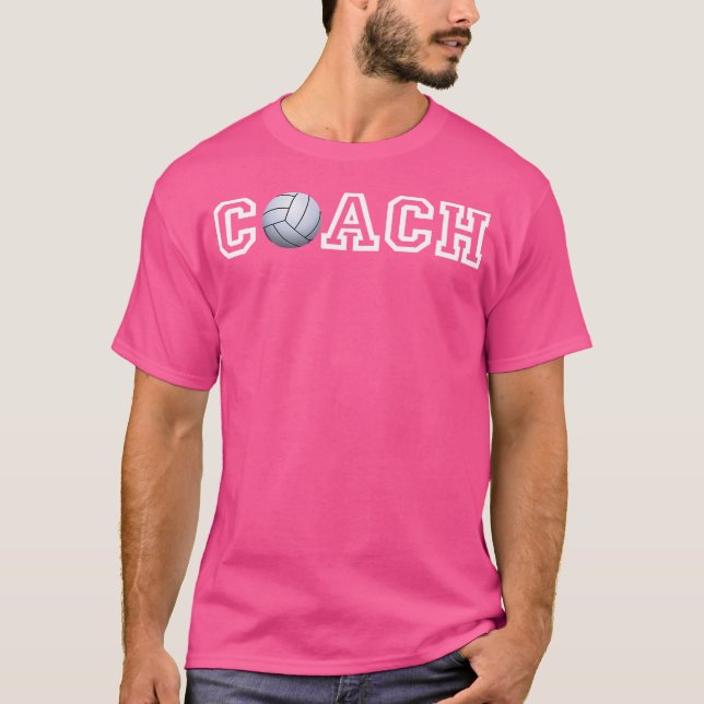 Värdering av volleyball coach för bussar t shirt (Framsida)