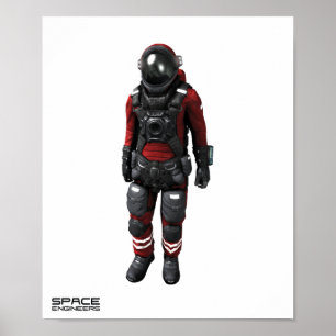 Värdet för Space Ingenjör Poster Pappert (projekti