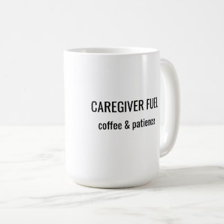 Vårdgivarkaffe och Tålamodsmugg Kaffemugg