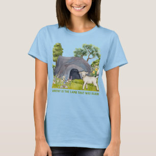 Värdig är lammen t shirt