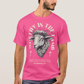 Värdig är lammet - bibelns verse - avslöjande 512 t shirt
