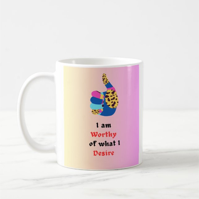 Värdig Kaffemugg (Vänster)