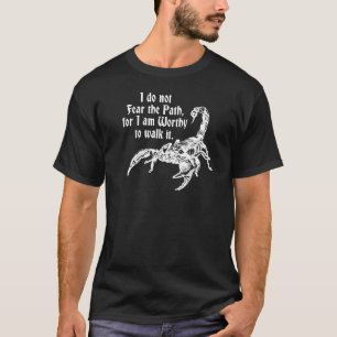 Värdig mörk T för Scorpion Tröja