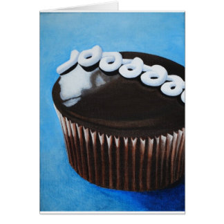 Värdinna cupaka hälsningskort