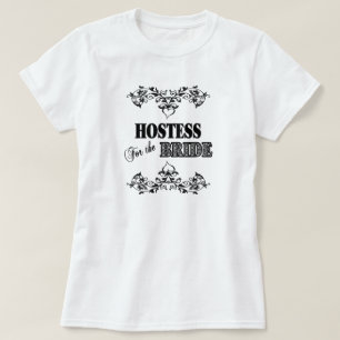 VÄRDINNA FÖR BRUDEN - BRUD- T-SKJORTOR T SHIRT