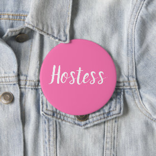 Värdinna Rosa Bröllopsdagspresenter Bröllop Knappa Knapp