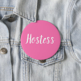 Värdinna Rosa Bröllopsdagspresenter Bröllop Knappa Knapp