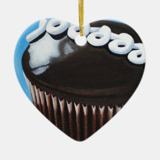 Värdinnamuffin Julgransprydnad Keramik