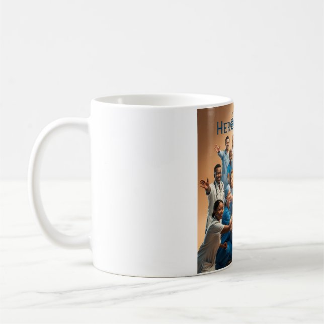 Vårdnad: Fira Unsung Heroes Kaffemugg (Vänster)