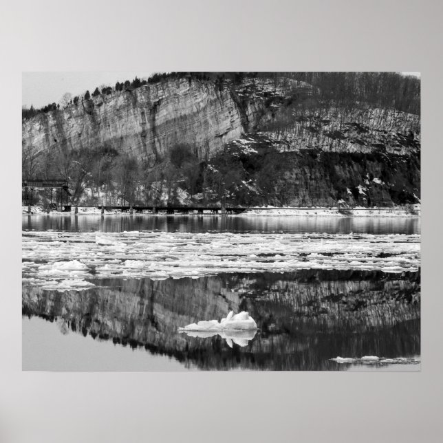 Vårdo Jordens Svarta och Vita Poster (Framsidan)