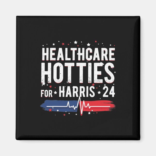 Vårdtjänster för Harris 24-offertdesign Magnet (Framsidan)